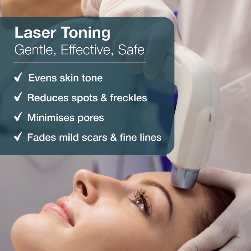 laser toning diffrent from other treatment