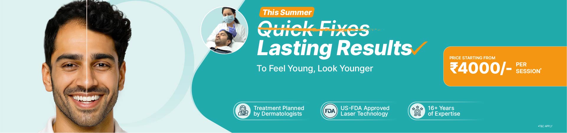 Laser Hair removal Banner 1