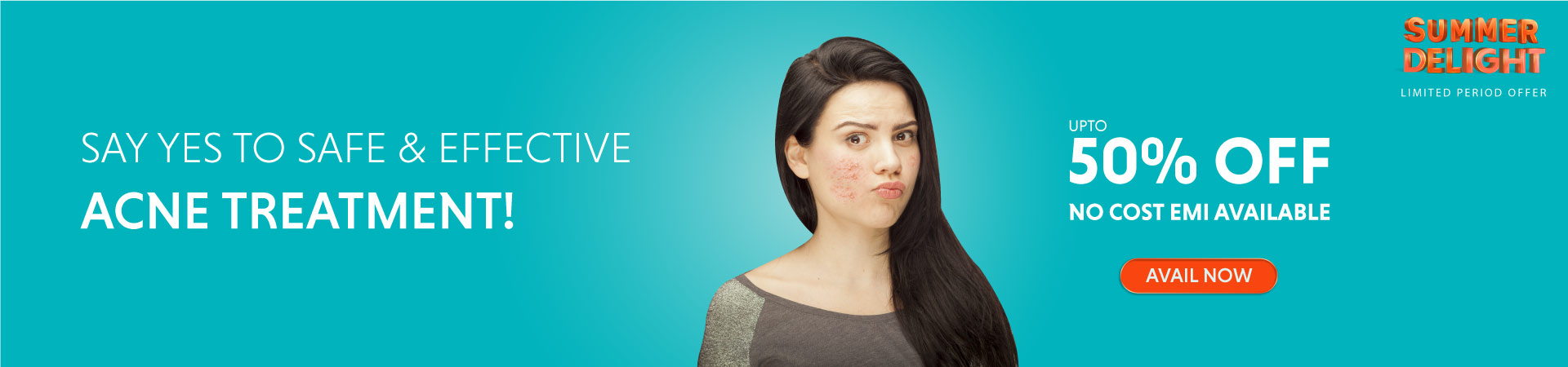 Acne Treatment Offer Banner