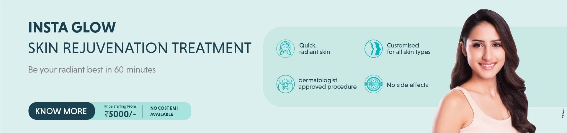 Insta Glow Skin Rejuvenation Therapy Insta Glow Skin Rejuvenation Therapy Banner