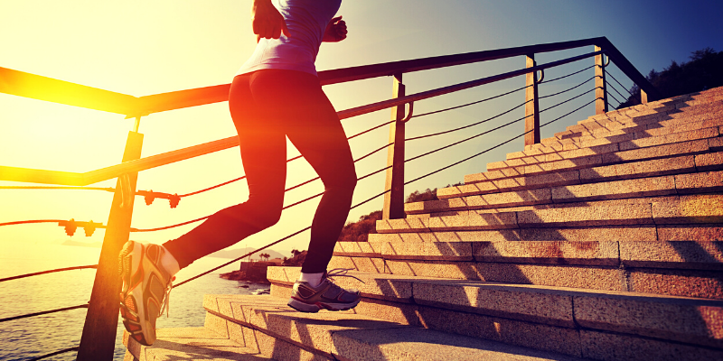 7 Stair Climbing Exercise Benefits That'll Make You Skip the Escalator