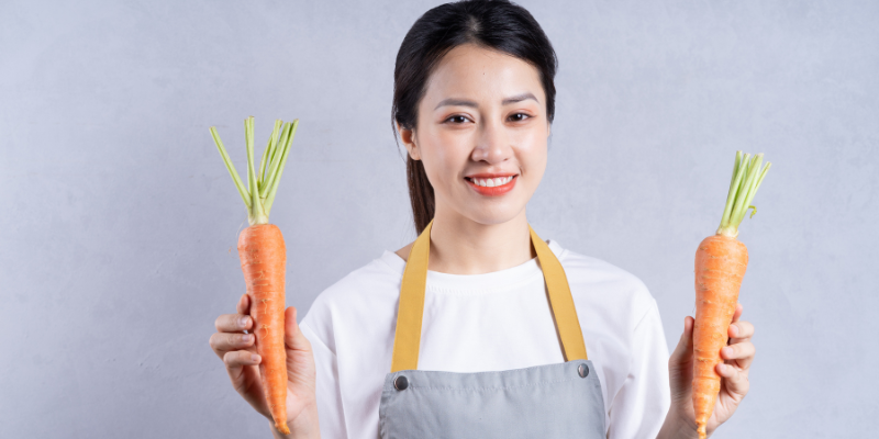 Carrots For Skin Whitening