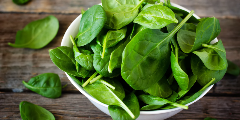 Spinach For Skin Whitening