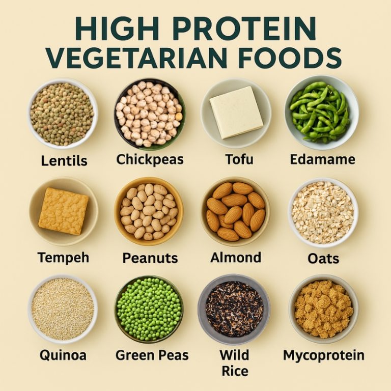 High Protein Vegetarian Foods
