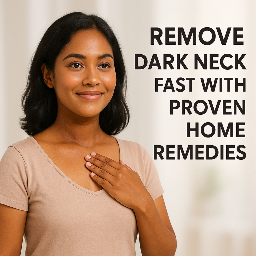 Home Remedies for Dark neck