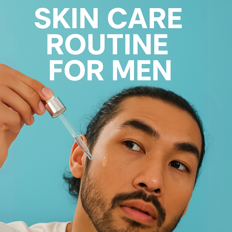 A Men’s Skincare Routine for All Skin Types