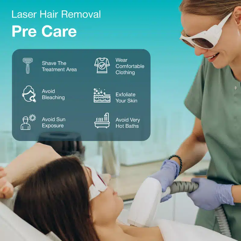 laser hair removal pre care