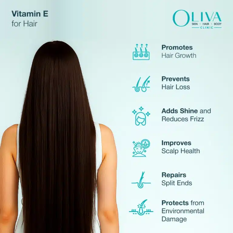 Vitamin E for hair